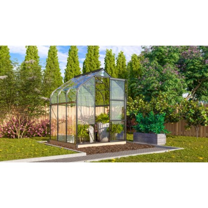 Vitavia Orion 3800 melegház 3 mm-es biztonsági üveg 202 cm x 195 cm fekete Vitavia Orion 3800 melegház 3 mm-es biztonsági üveg 202 cm x 195 cm fekete