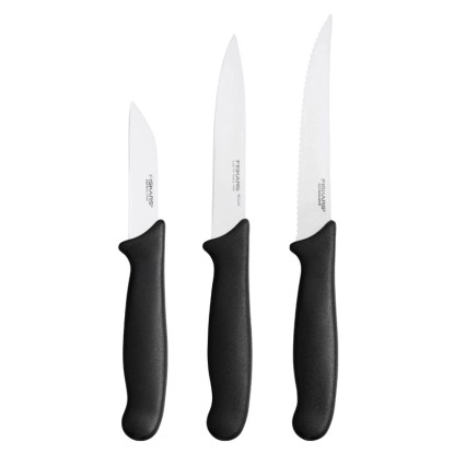 Fiskars Essential zöldségkés készlet 3 db-os Fiskars Essential zöldségkés készlet 3 db-os