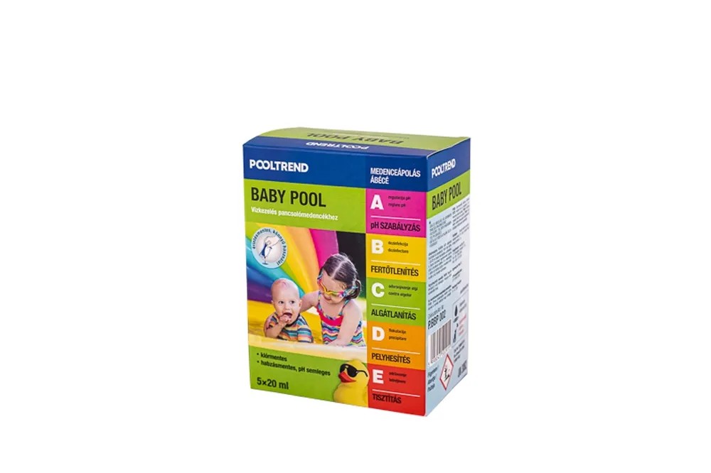 Pooltrend Baby Pool medencefertőtlenítő 5x20 ml Pooltrend Baby Pool medencefertőtlenítő 5x20 ml