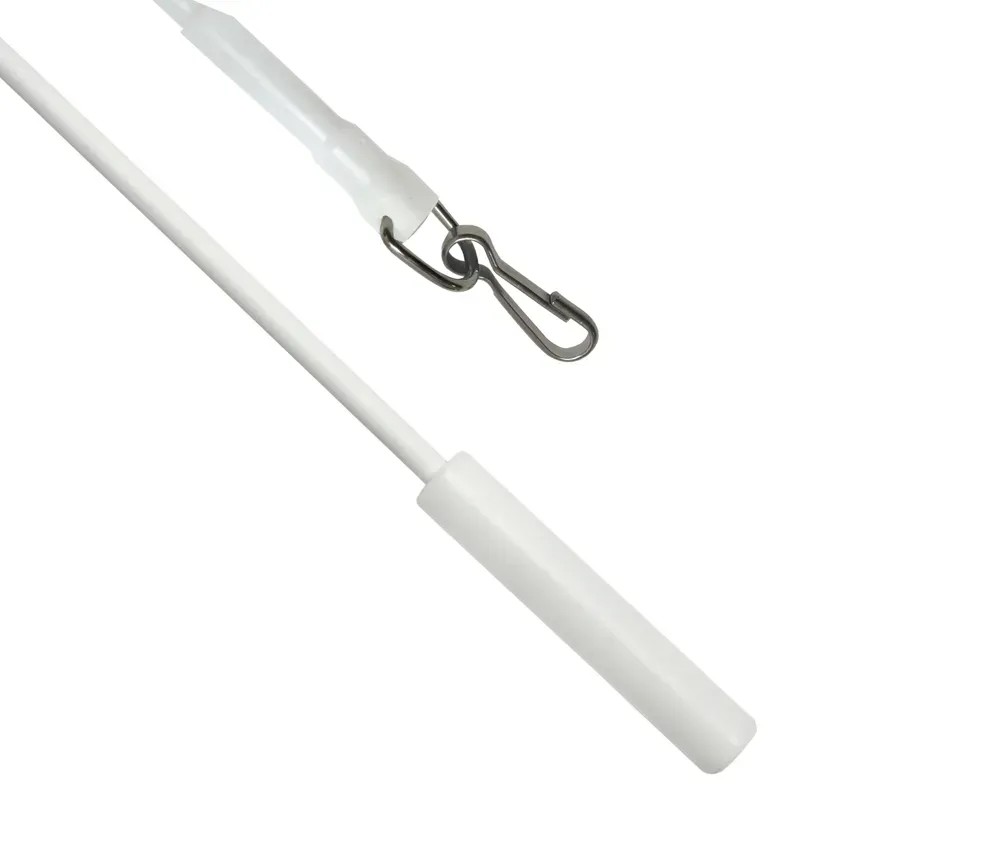 Gardinia függönyhúzó pálca fém fehér 100 cm Gardinia függönyhúzó pálca fém fehér 100 cm