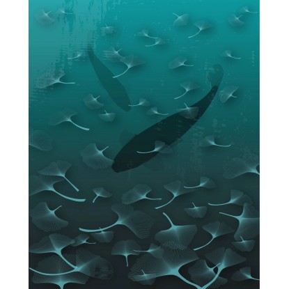 Komar nemszőtt fotótapéta Gingko 200 cm x 250 cm Komar nemszőtt fotótapéta Gingko 200 cm x 250 cm