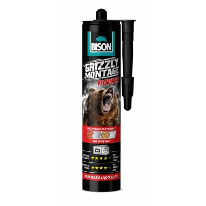 Bison grizzly extra erős szerelési ragasztó Bison grizzly extra erős szerelési ragasztó