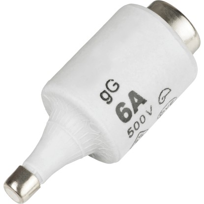 D11/E27 biztosíték 6A lomha 5 darab D11/E27 biztosíték 6A lomha 5 darab