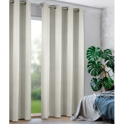 Neusser készfüggöny sötétítő gyűrűs Palau törtfehér 135 cm x 245 cm Neusser készfüggöny sötétítő gyűrűs Palau törtfehér 135 cm x 245 cm