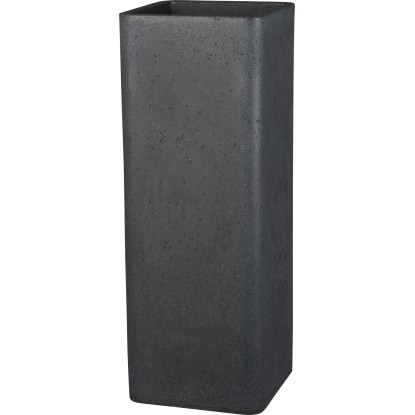 Scheurich Plaza High magas kaspó 26,5 cm x 72,5 cm fekete gránit Scheurich Plaza High magas kaspó 26,5 cm x 72,5 cm fekete gránit