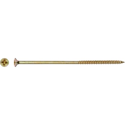 LUX-TOOLS süllyesztettfejű univerzális csavar PZ-behajtás 6 mm x 180 mm 50 db LUX-TOOLS süllyesztettfejű univerzális csavar PZ-behajtás 6 mm x 180 mm 50 db