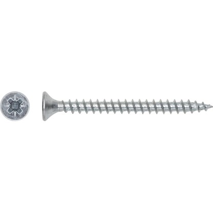 Süllyesztett fejű univerzális csavar PZ-behajtás 4,5 mm x 35 mm 10 darab Süllyesztett fejű univerzális csavar PZ-behajtás 4,5 mm x 35 mm 10 darab