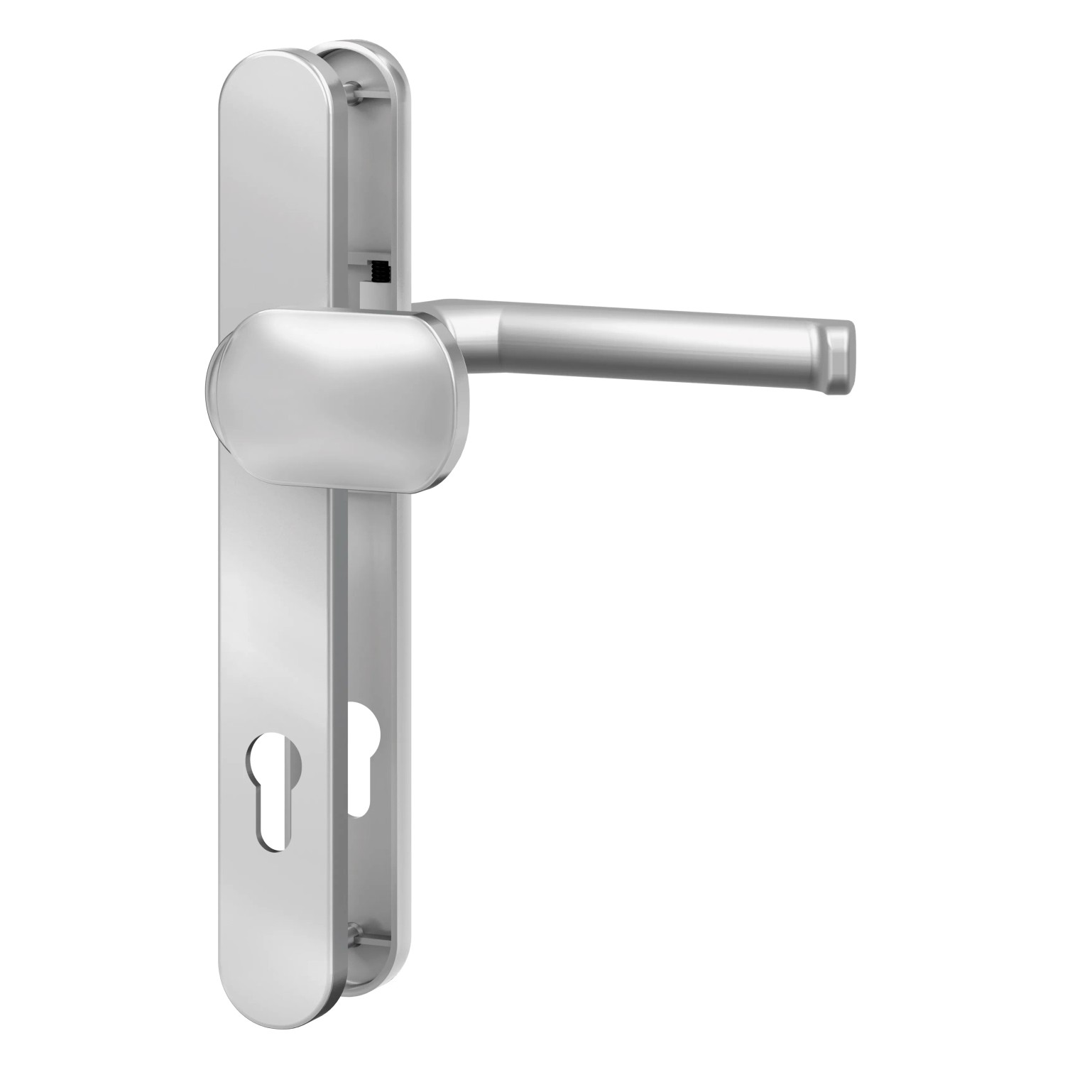 Kilincskészlet többcélú fa ajtókhoz és műanyag ajtókhoz 92 mm profil titán Kilincskészlet többcélú fa ajtókhoz és műanyag ajtókhoz 92 mm profil titán