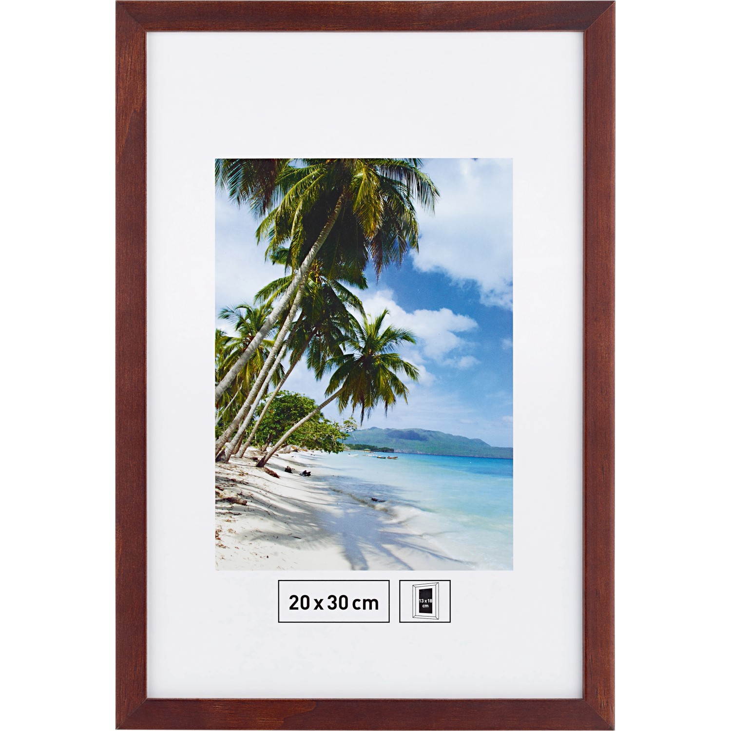 Fa képkeret mahagóni sima 20 cm x 30 cm Fa képkeret mahagóni sima 20 cm x 30 cm