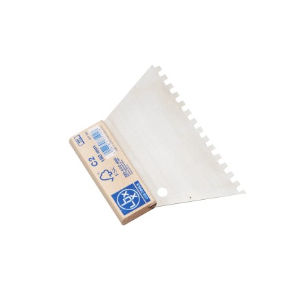 LUX Classic fogazott glettvas 6 mm x 6 mm LUX Classic fogazott glettvas 6 mm x 6 mm