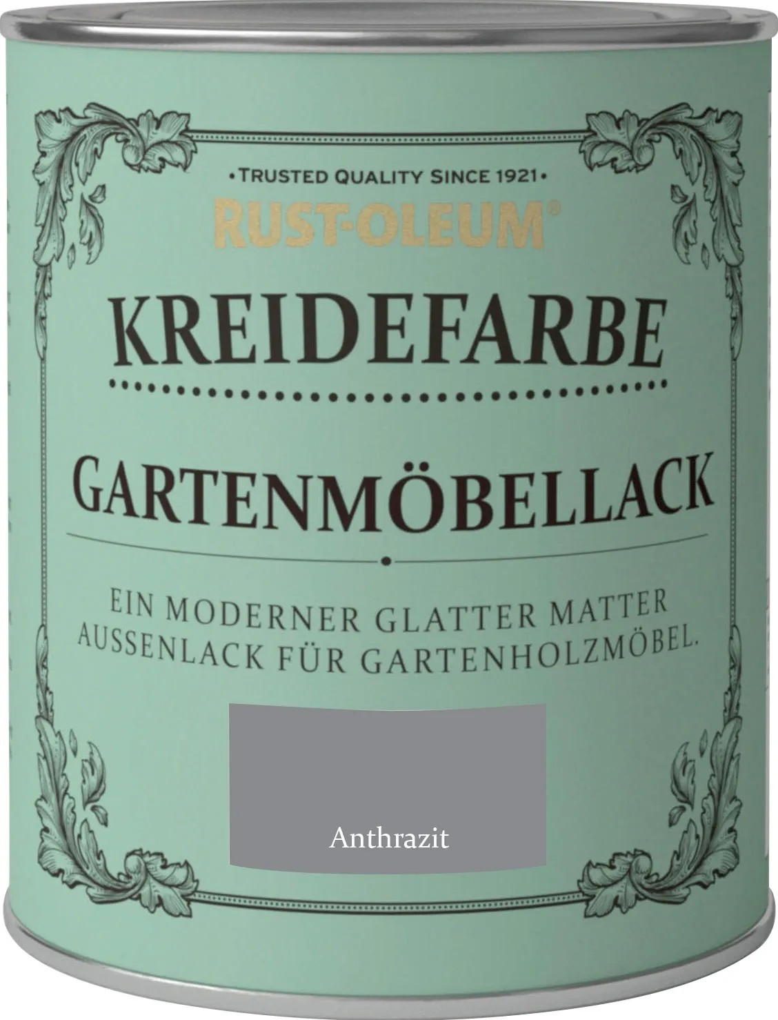 Rust-Oleum krétafesték kerti bútorokhoz antracit matt 750 ml Rust-Oleum krétafesték kerti bútorokhoz antracit matt 750 ml