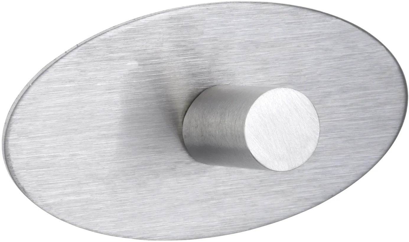 Wenko Strip-it Piceno fali akasztó matt rozsdamentes acél 2 darabos készlet Wenko Strip-it Piceno fali akasztó matt rozsdamentes acél 2 darabos készlet