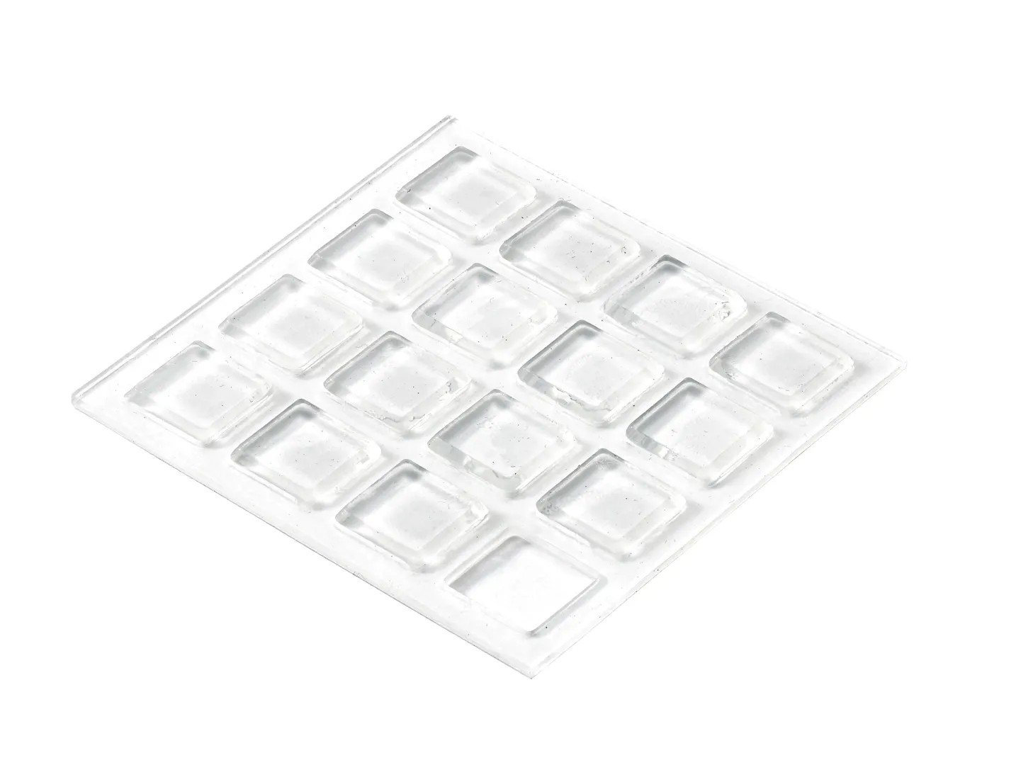 Hettich ütköző öntapadós 10 mm x 10 mm x 2 mm átlátszó műanyag Hettich ütköző öntapadós 10 mm x 10 mm x 2 mm átlátszó műanyag