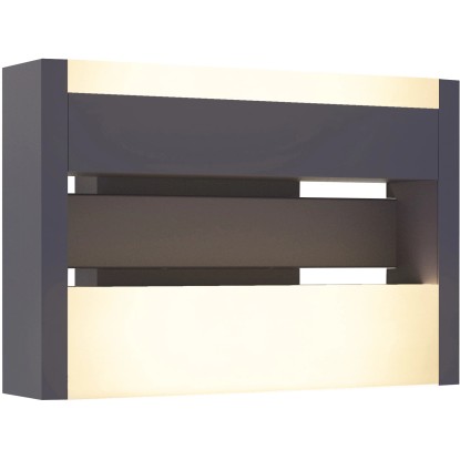 Lutec Conroy LED kültéri fali lámpa IP44 szürke Lutec Conroy LED kültéri fali lámpa IP44 szürke