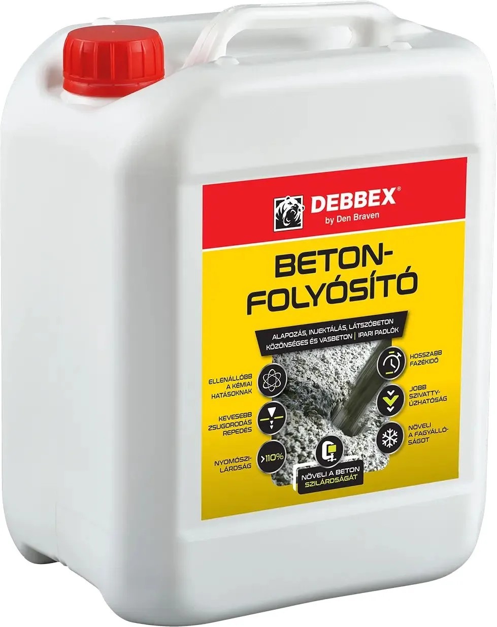 Den Braven RL Betonfolyósító 5 l Den Braven RL Betonfolyósító 5 l