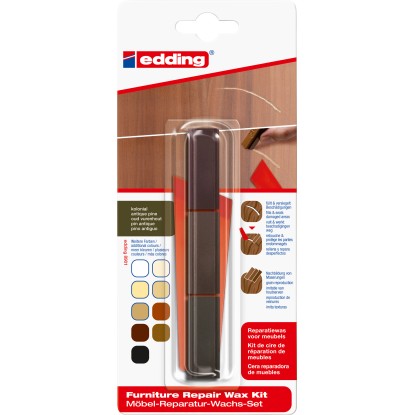 Edding 8901 bútorjavító wax készlet fekete Edding 8901 bútorjavító wax készlet fekete