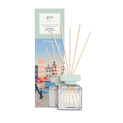 iPURO szobaillatosító ESSENTIALS - Virágos Amszterdam 100 ml pálcikás iPURO szobaillatosító ESSENTIALS - Virágos Amszterdam 100 ml pálcikás