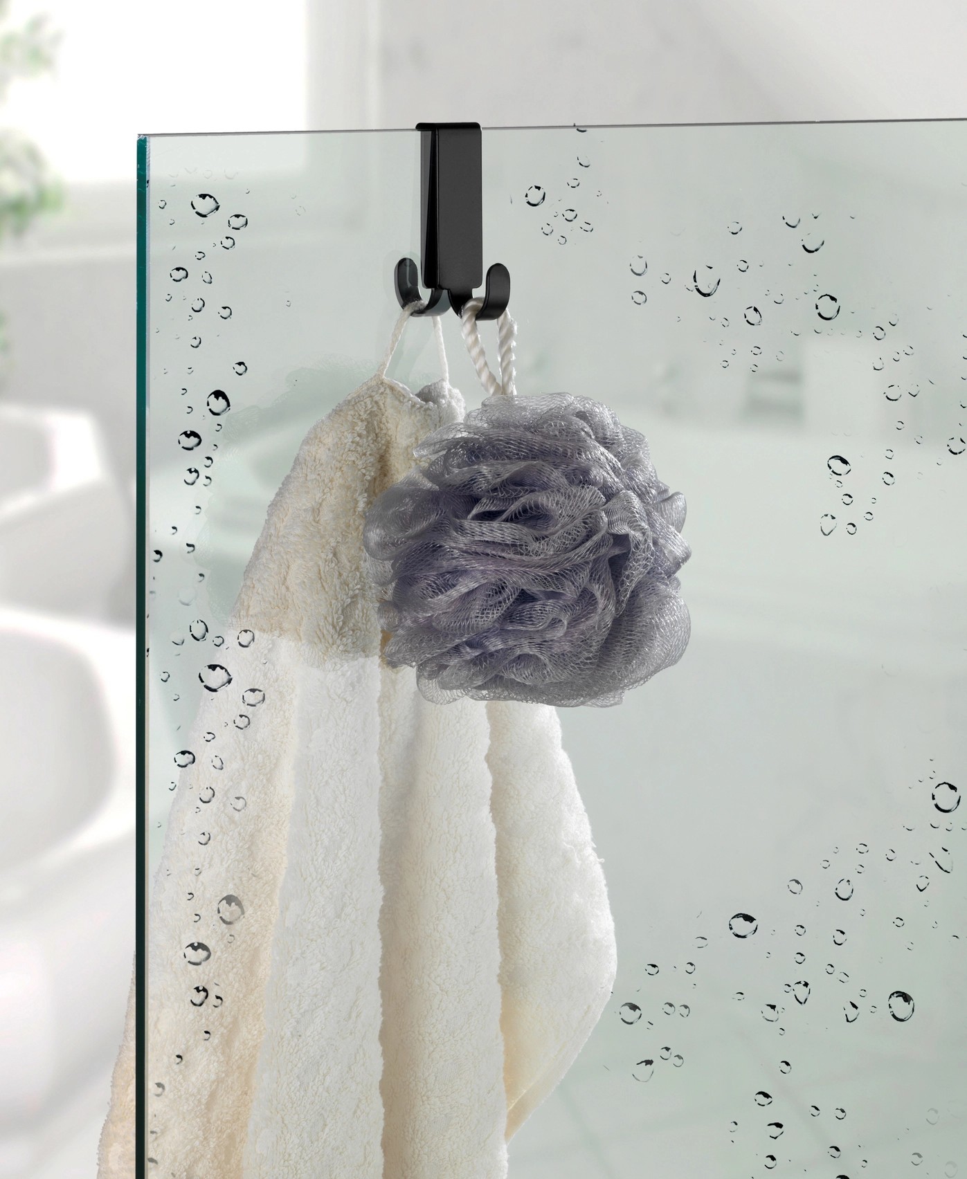 Wenko dupla zuhanyakasztó Vieste rozsdamentes acél 2 cm x 7 cm x 5,5 cm fekete Wenko dupla zuhanyakasztó Vieste rozsdamentes acél 2 cm x 7 cm x 5,5 cm fekete