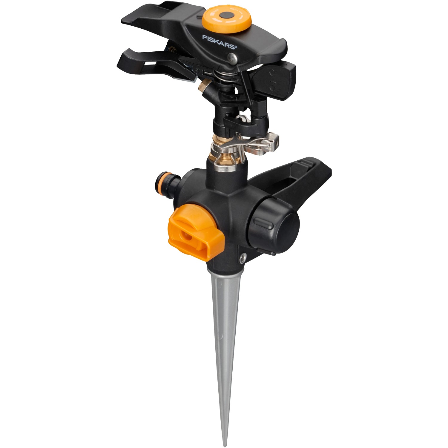 Fiskars impulzus esőztető pulzáló sprinkler nyitó-/zárószeleppel földbe szúrható Fiskars impulzus esőztető pulzáló sprinkler nyitó-/zárószeleppel földbe szúrható