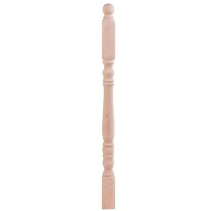Kezdőelem bükk B típus esztergált 1020 mm x 65 mm x 65 mm Kezdőelem bükk B típus esztergált 1020 mm x 65 mm x 65 mm