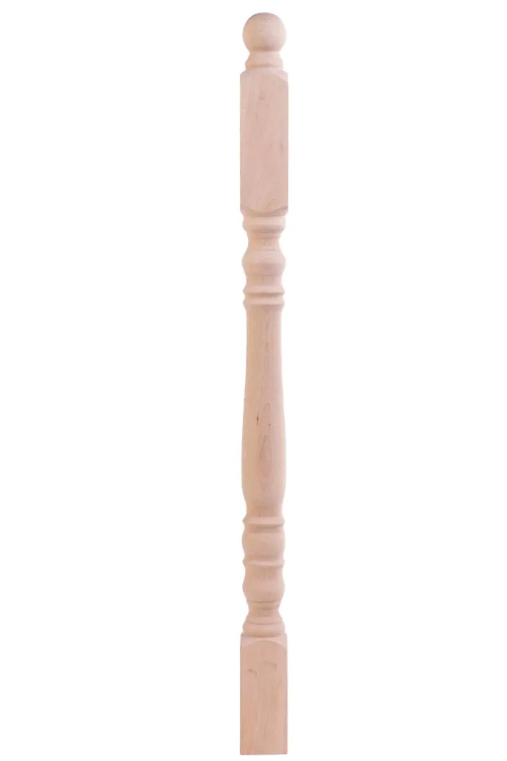 Kezdőelem bükk B típus esztergált 1020 mm x 65 mm x 65 mm Kezdőelem bükk B típus esztergált 1020 mm x 65 mm x 65 mm