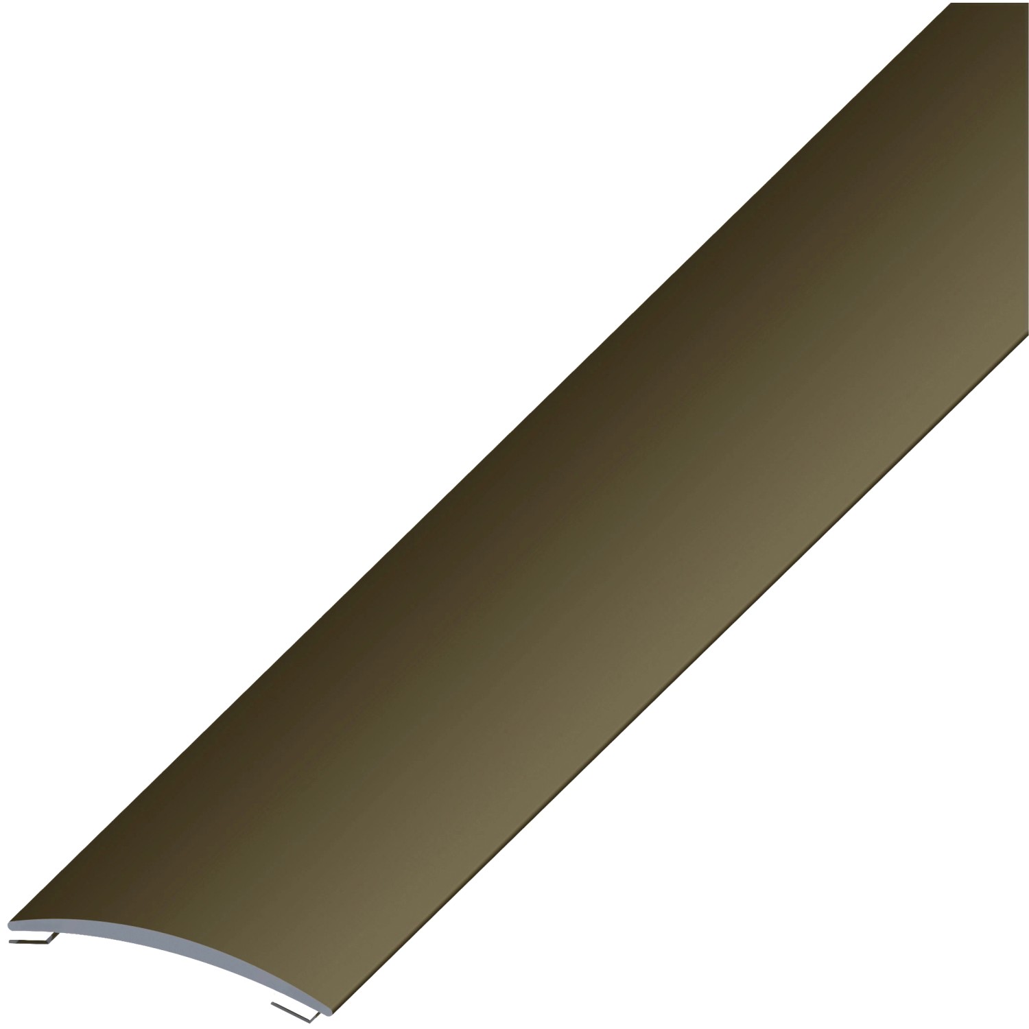 Átvezető profil alumínium öntapadó 40 mm x 5 mm bronz-eloxált 1 m Átvezető profil alumínium öntapadó 40 mm x 5 mm bronz-eloxált 1 m