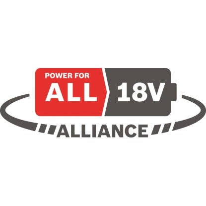 Bosch 18V akkumulátor rendszer logó: Power for All Alliance Bosch 18V akkumulátor rendszer logó: Power for All Alliance