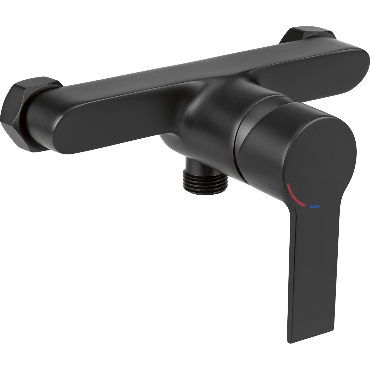 Zuhanycsaptelep Bisenzio egykaros fekete matt Zuhanycsaptelep Bisenzio egykaros fekete matt