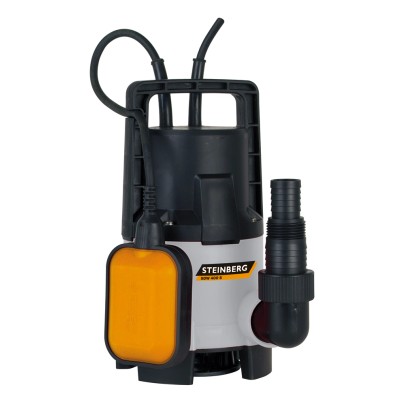 Tip Steinberg SDW 400 S - 6 szennyvíz szivattyú műanyag 400 W 7.500 l / h Tip Steinberg SDW 400 S - 6 szennyvíz szivattyú műanyag 400 W 7.500 l / h