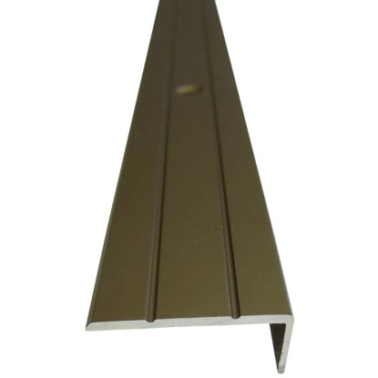 Lépcső élvédő sarokprofil 25 mm x 10 mm x 900 mm eloxált alumínium Lépcső élvédő sarokprofil 25 mm x 10 mm x 900 mm eloxált alumínium