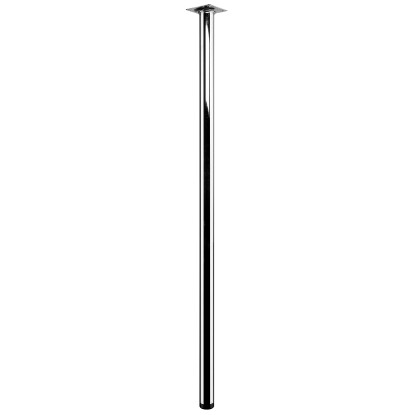 Hettich asztalláb, króm, Ø 30 mm, 800 mm magas. Bútorláb asztalokhoz. Hettich asztalláb, króm, Ø 30 mm, 800 mm magas. Bútorláb asztalokhoz.