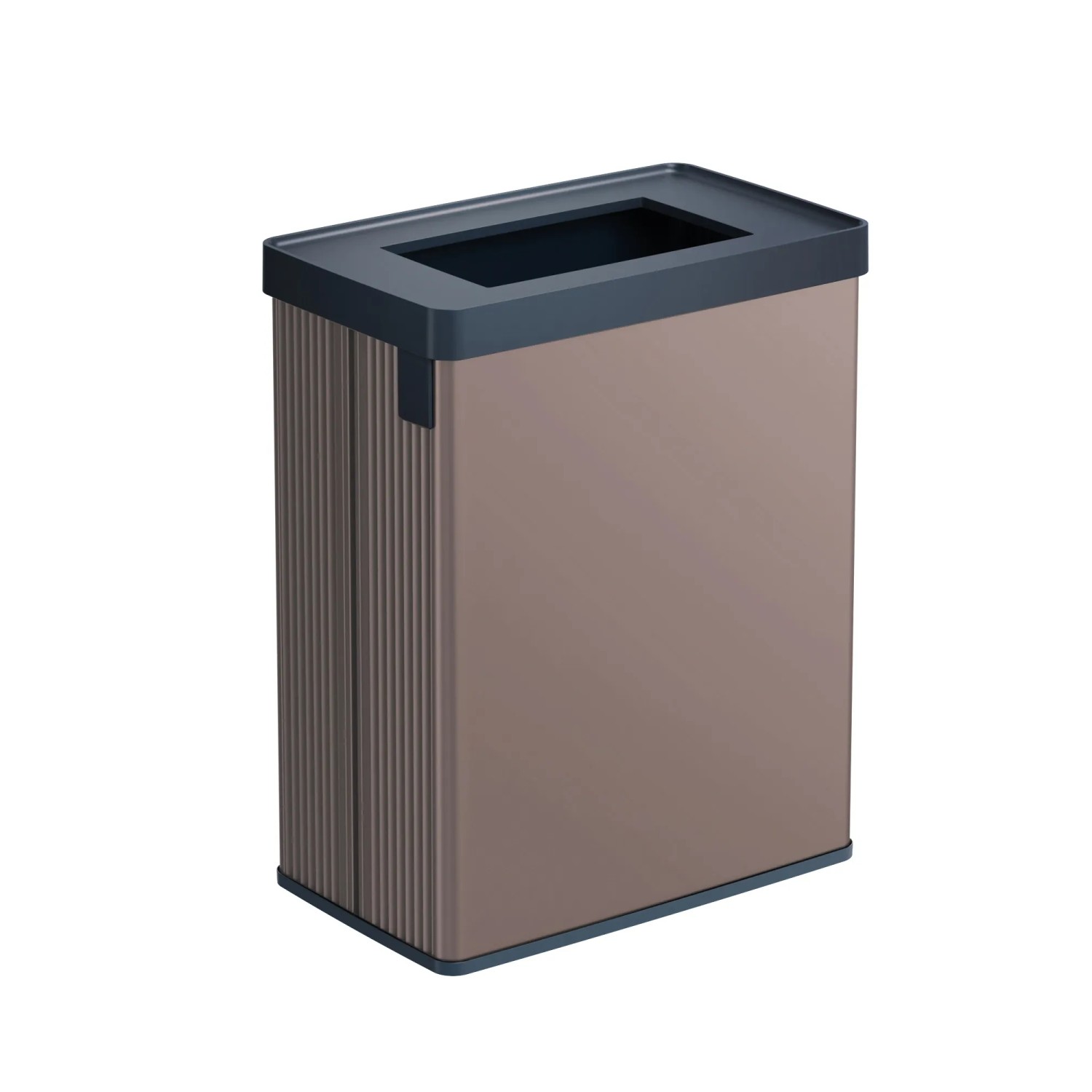 Curver "Verto Recycle" szemetes púder rózsaszín / fekete 54 l Curver "Verto Recycle" szemetes púder rózsaszín / fekete 54 l