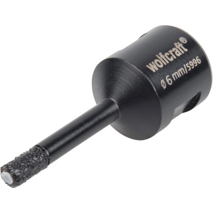 Wolfcraft Ceramic gyémánt fúró sarokcsiszolóhoz 6 mm Wolfcraft Ceramic gyémánt fúró sarokcsiszolóhoz 6 mm