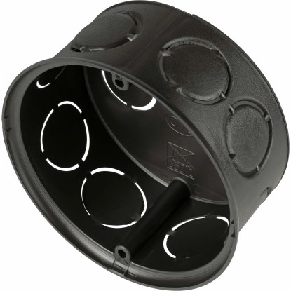 ISO-elágazó doboz átmérő: 70 mm x 70 mm fekete ISO-elágazó doboz átmérő: 70 mm x 70 mm fekete