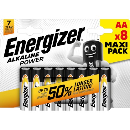 Energizer elem alkáli Power mignon AA 8 db Energizer elem alkáli Power mignon AA 8 db