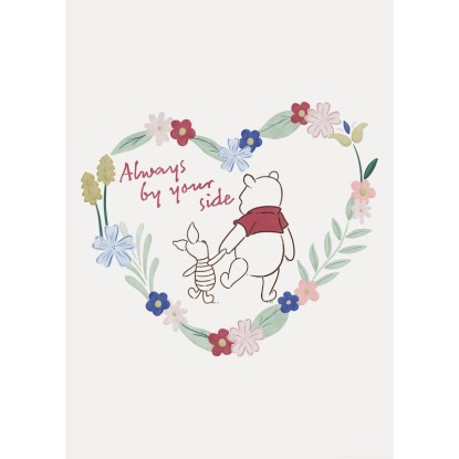 Komar Disney Winnie the Pooh Always by Your Side falikép 50 cm x 70 cm színes Komar Disney Winnie the Pooh Always by Your Side falikép 50 cm x 70 cm színes