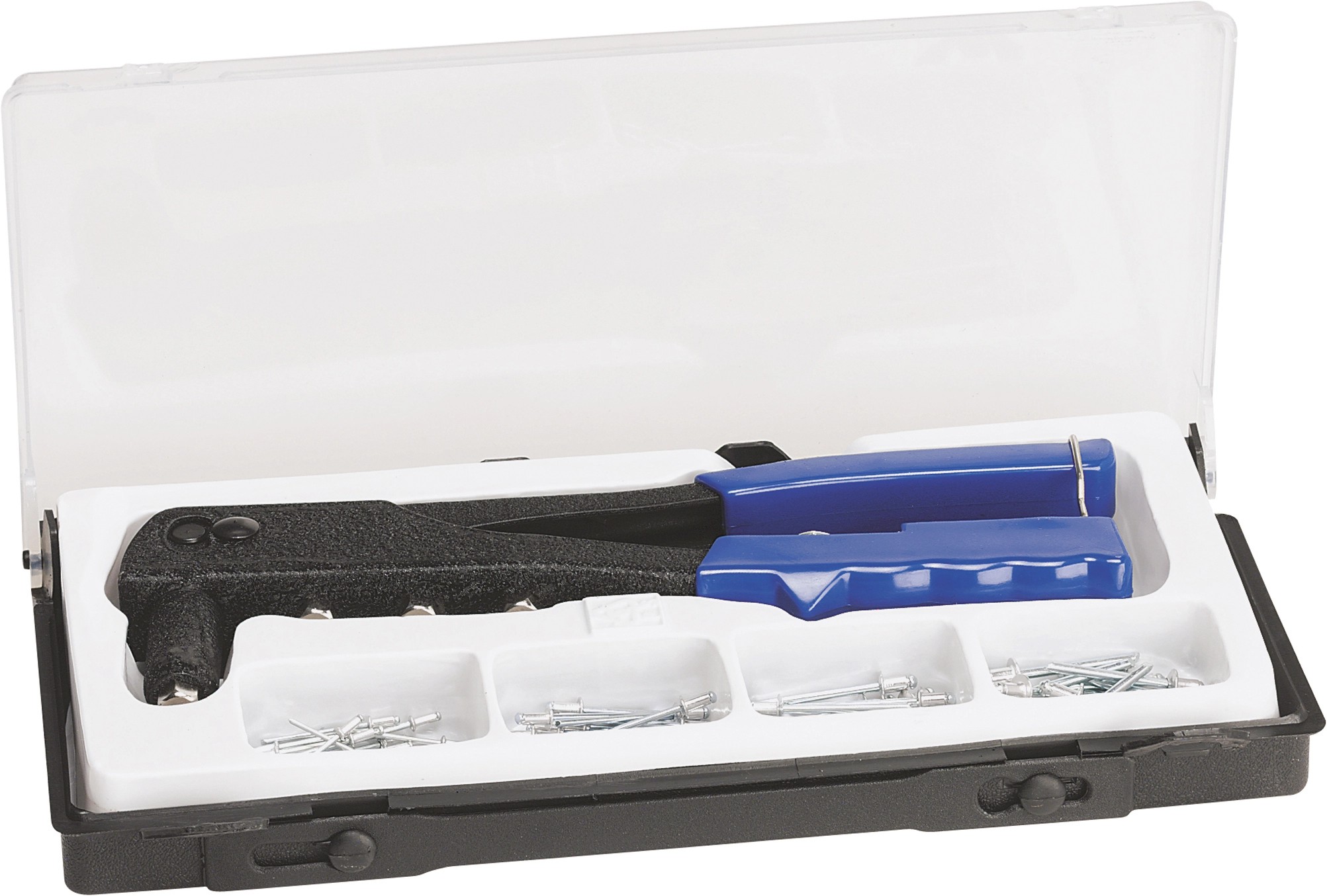 Szegecselő készlet hordtáskában Szegecselő készlet hordtáskában