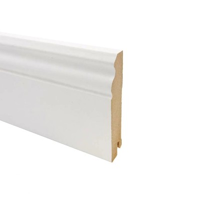 Praktikus szegélyléc White & Black Stil fehér-matt 240 cm x 10 cm x 1,8 cm Praktikus szegélyléc White & Black Stil fehér-matt 240 cm x 10 cm x 1,8 cm