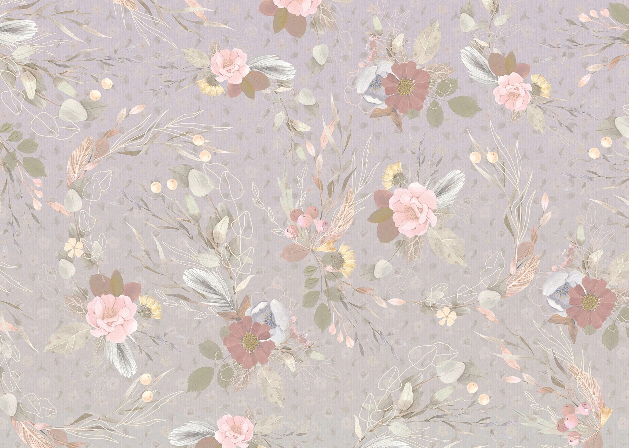 Komar vlies fotótapéta Endless Spring 350 cm x 250 cm Komar vlies fotótapéta Endless Spring 350 cm x 250 cm