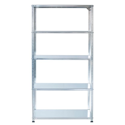 AR Shelving csavarozható polcállvány horganyzott 200 x 60 x 40 cm 5 polc 100 kg AR Shelving csavarozható polcállvány horganyzott 200 x 60 x 40 cm 5 polc 100 kg