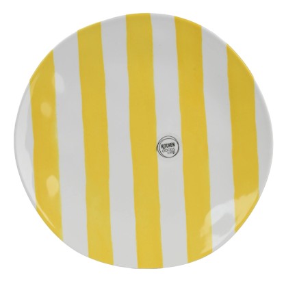 Melamin tányér kerek átmérő 27,8 cm x 2,2 cm sárga-fehér Melamin tányér kerek átmérő 27,8 cm x 2,2 cm sárga-fehér