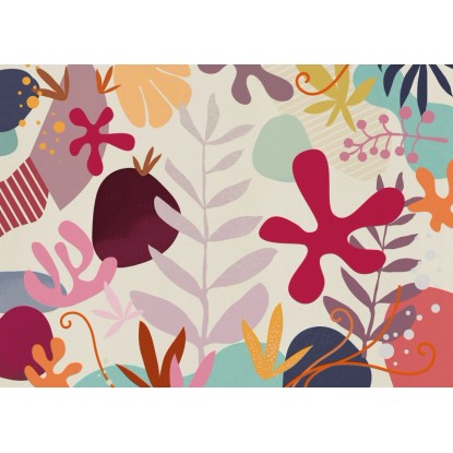 Komar fátyoltapéta Happy Corals 350 cm x 250 cm színes Komar fátyoltapéta Happy Corals 350 cm x 250 cm színes