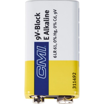 CMI 9 V alkáli blokk E elem 1 db CMI 9 V alkáli blokk E elem 1 db