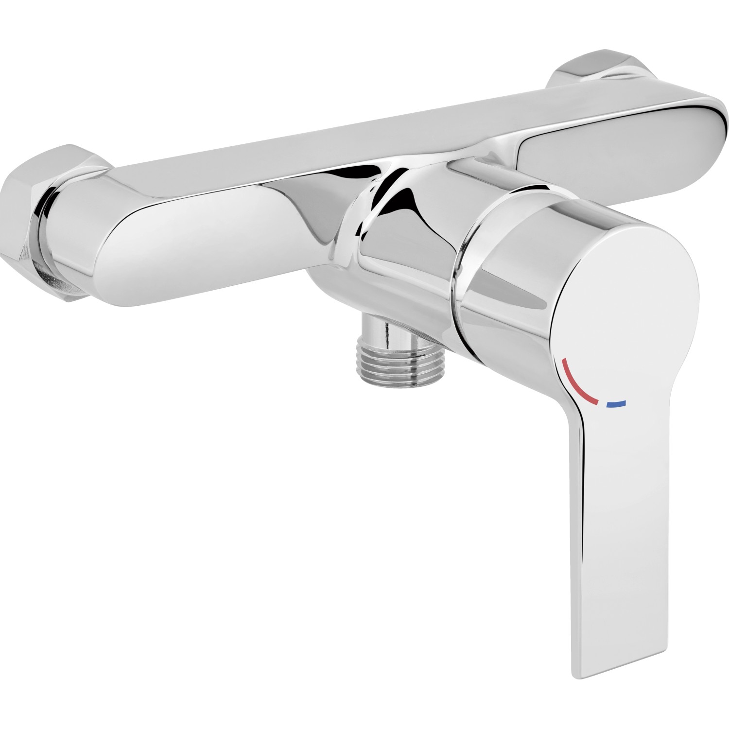 Zuhanycsaptelep Bisenzio egykaros króm optika Zuhanycsaptelep Bisenzio egykaros króm optika