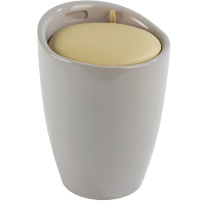 Wenko Candy fürdőszobai ülőke 20 l szürkésbarna Wenko Candy fürdőszobai ülőke 20 l szürkésbarna