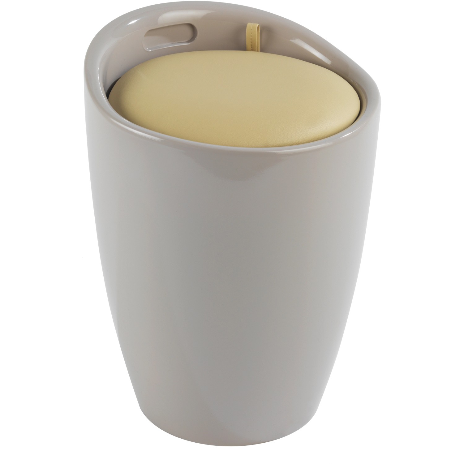 Wenko Candy fürdőszobai ülőke 20 l szürkésbarna Wenko Candy fürdőszobai ülőke 20 l szürkésbarna