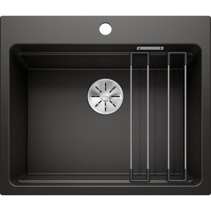 Blanco Etagon 6 gránit mosogató fekete tartozékkal excenter nélkül Blanco Etagon 6 gránit mosogató fekete tartozékkal excenter nélkül