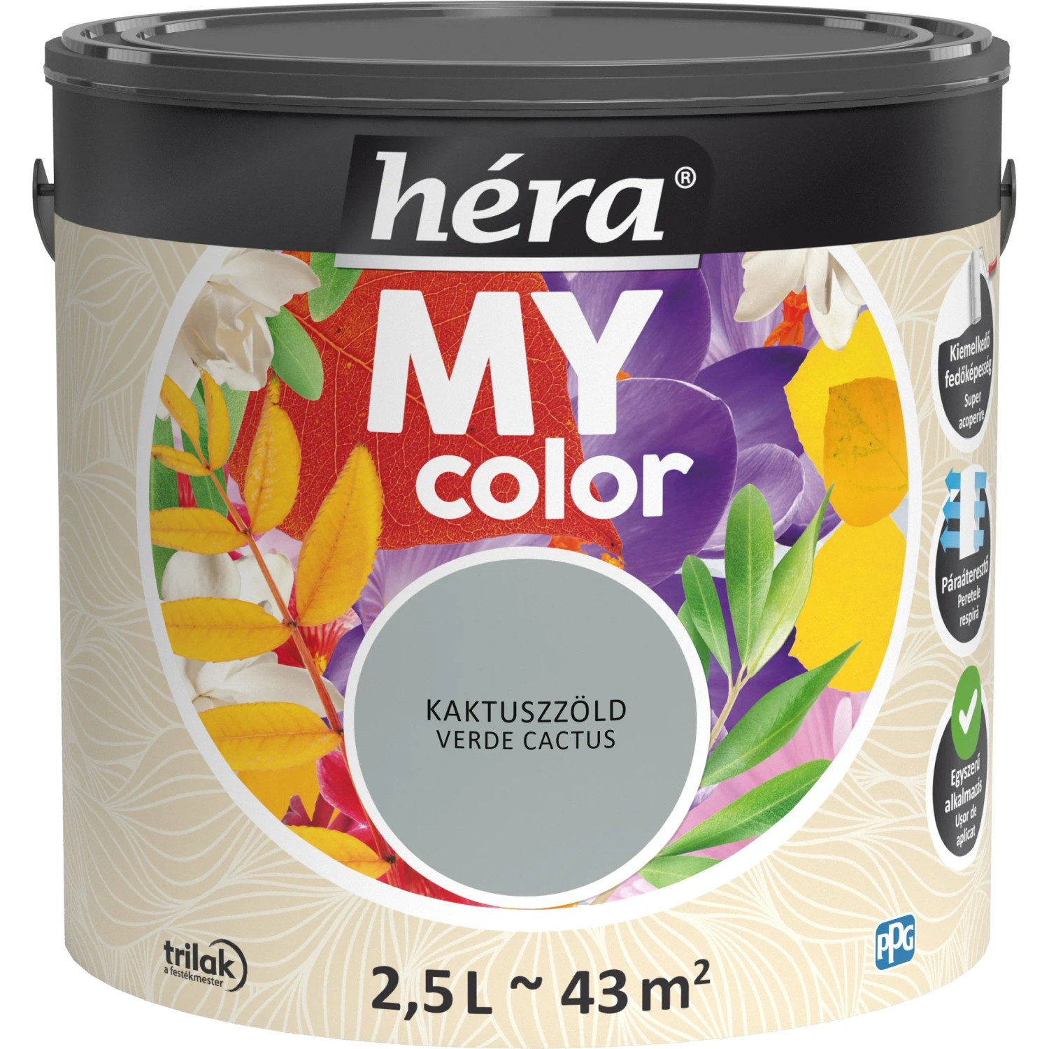 Héra My Color Kaktuszzöld 2,5 l Héra My Color Kaktuszzöld 2,5 l