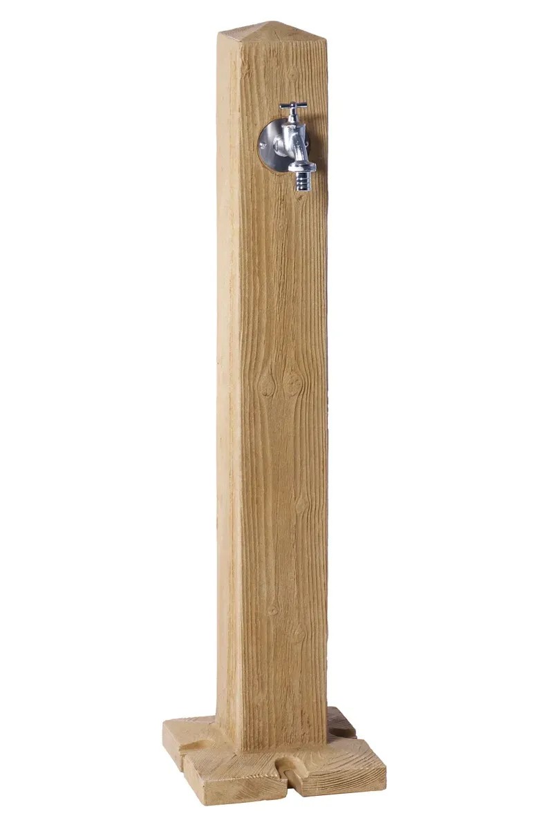 Wood kerti kút világos fa Wood kerti kút világos fa