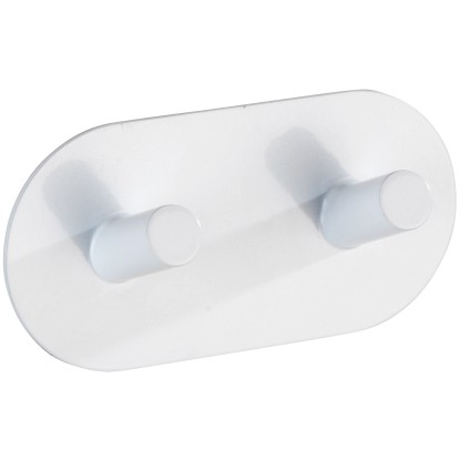 Wenko Duo fali akasztó matt fehér Wenko Duo fali akasztó matt fehér